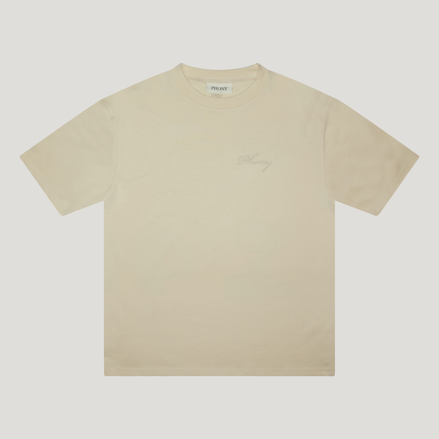 French New Wave - Ivory Organic Cotton Short Sleeve