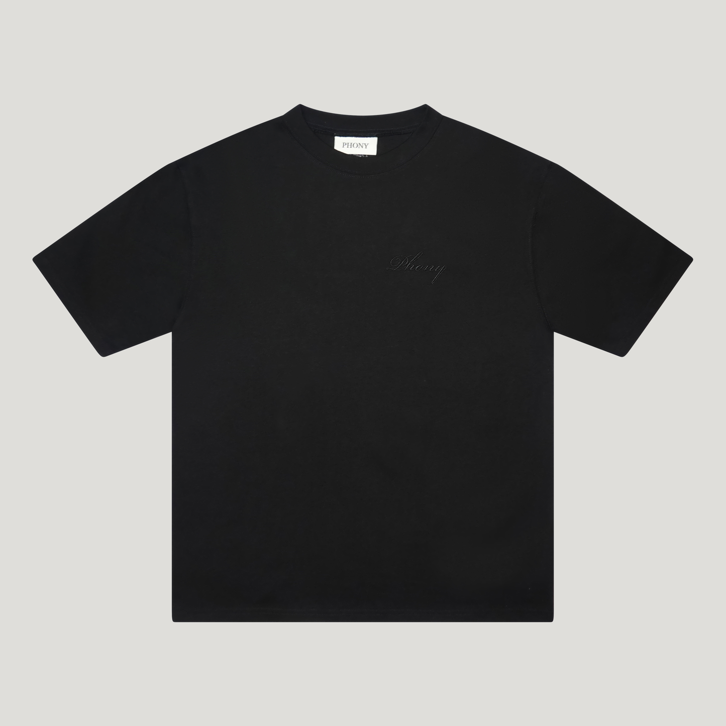 French New Wave - Black Organic Cotton Short Sleeve