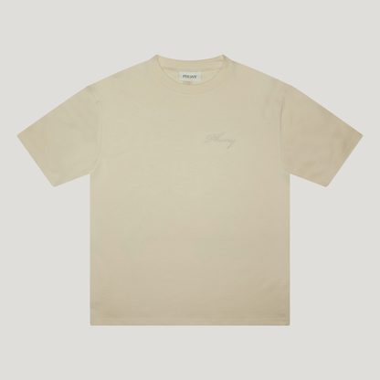 French New Wave - Ivory Organic Cotton Short Sleeve