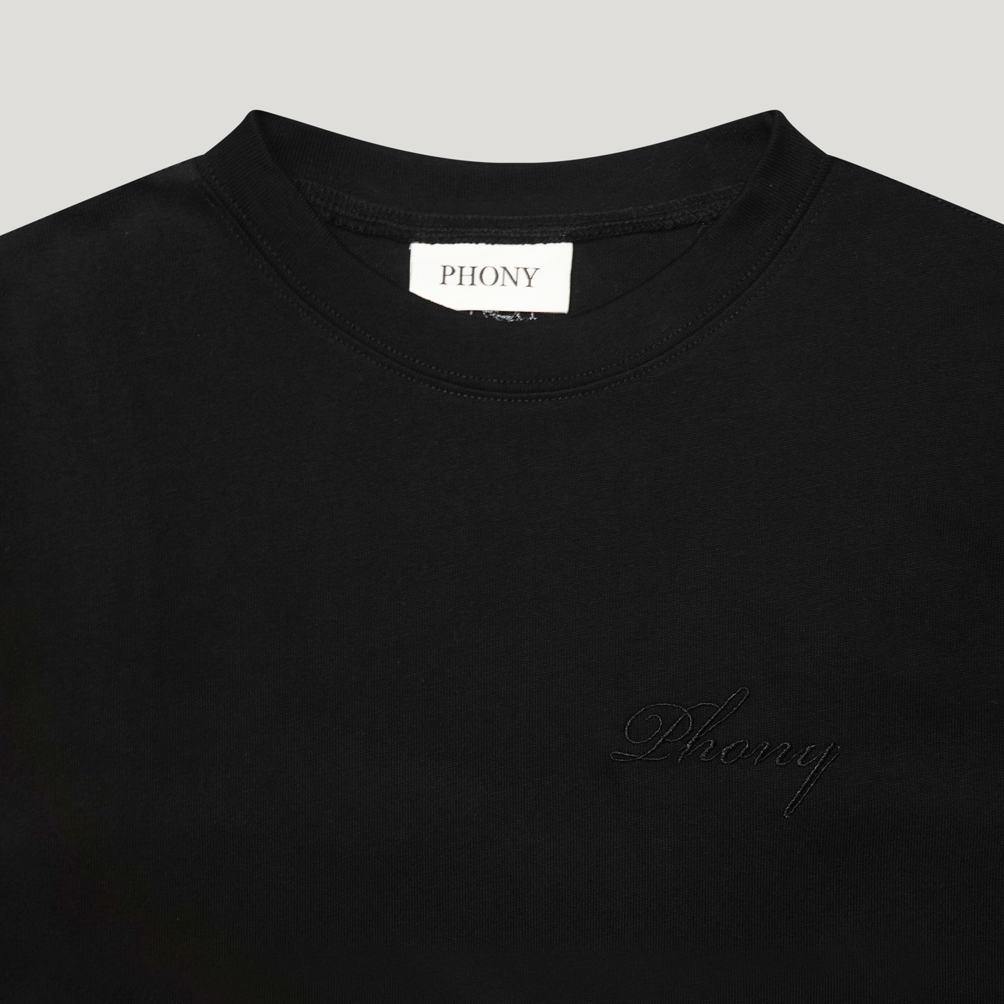 French New Wave - Black Organic Cotton Short Sleeve