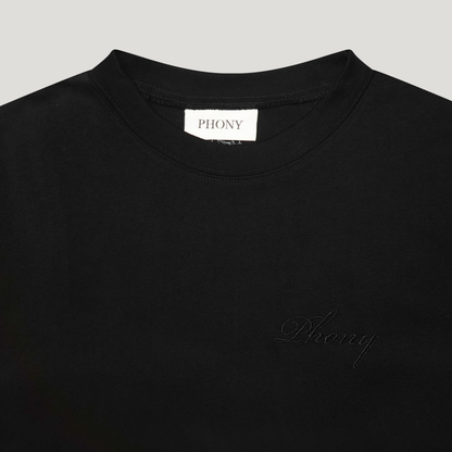 French New Wave - Black Organic Cotton Short Sleeve