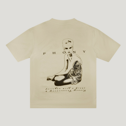 Gemma Ward - Ivory Organic Cotton Short Sleeve