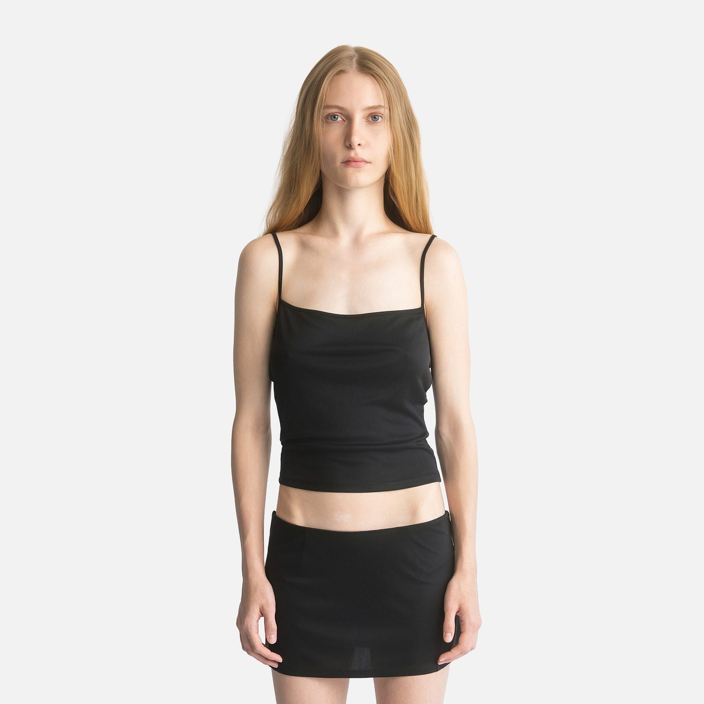 Silk Jersey Camisole - Black