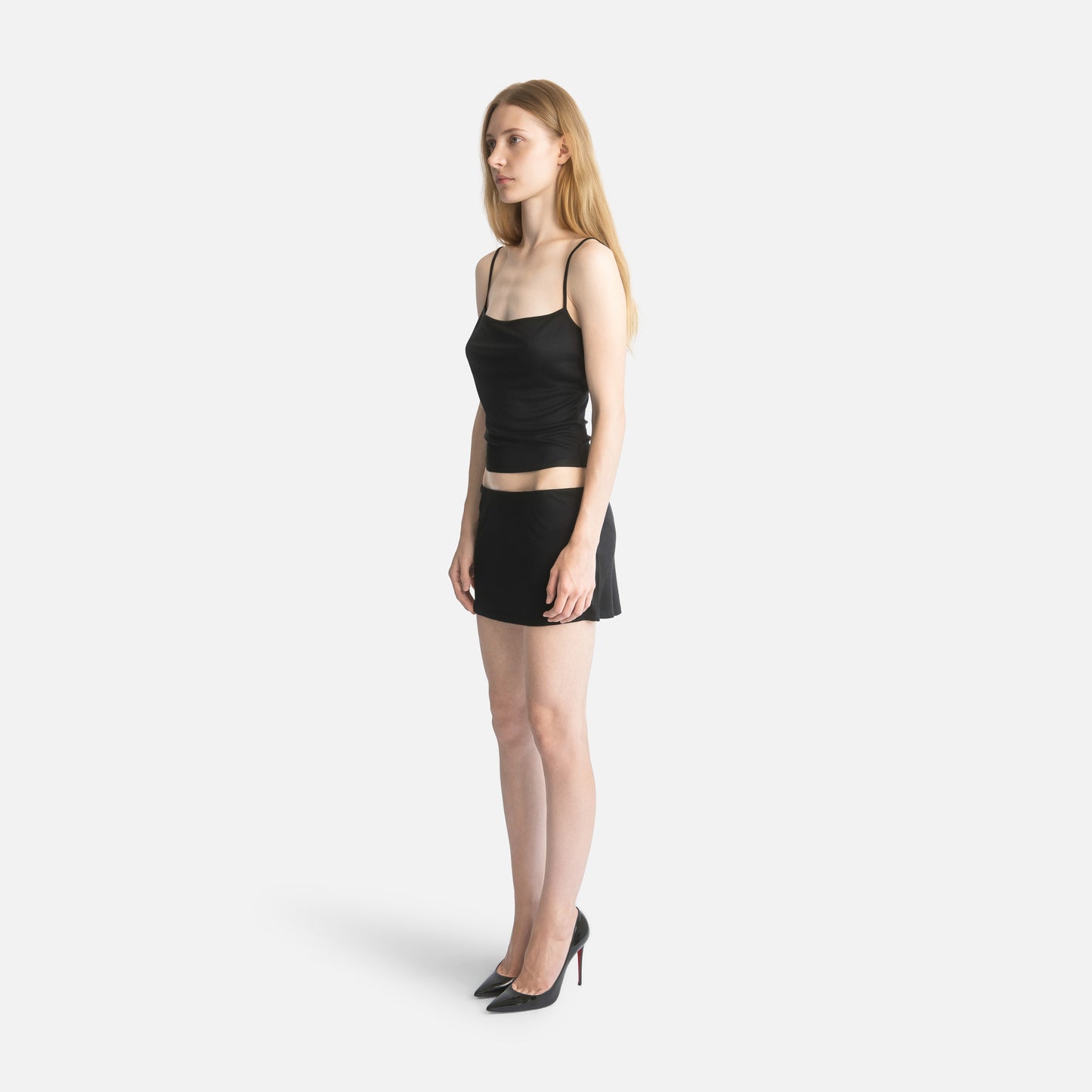 Silk Jersey Camisole - Black