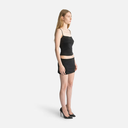 Silk Jersey Camisole - Black