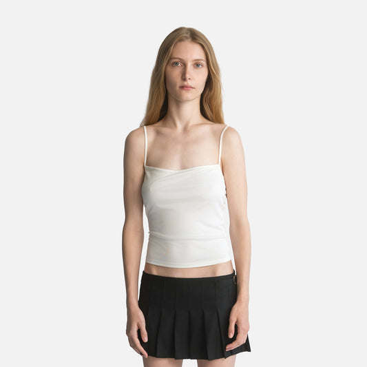 Silk Jersey Camisole - Ivory