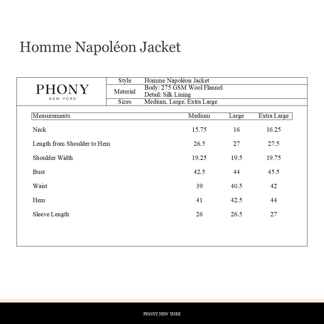 Homme Napoléon Jacket